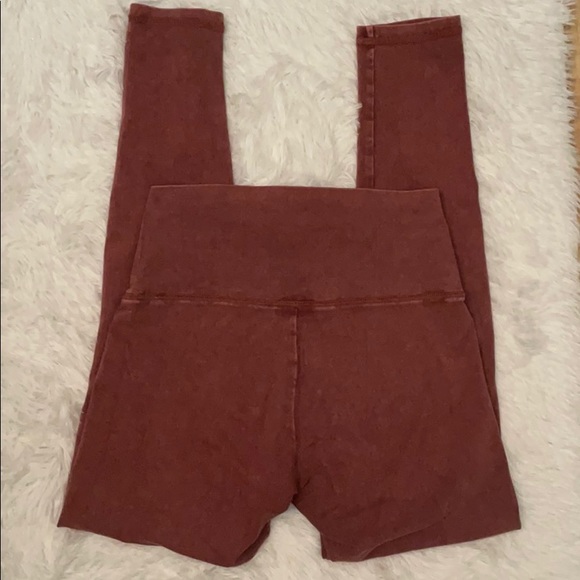 Aerie Rose Stonewashed Chill Play Move Leggings - Picture 2 of 5